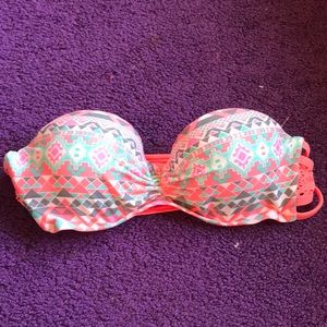Bandeau bikini top